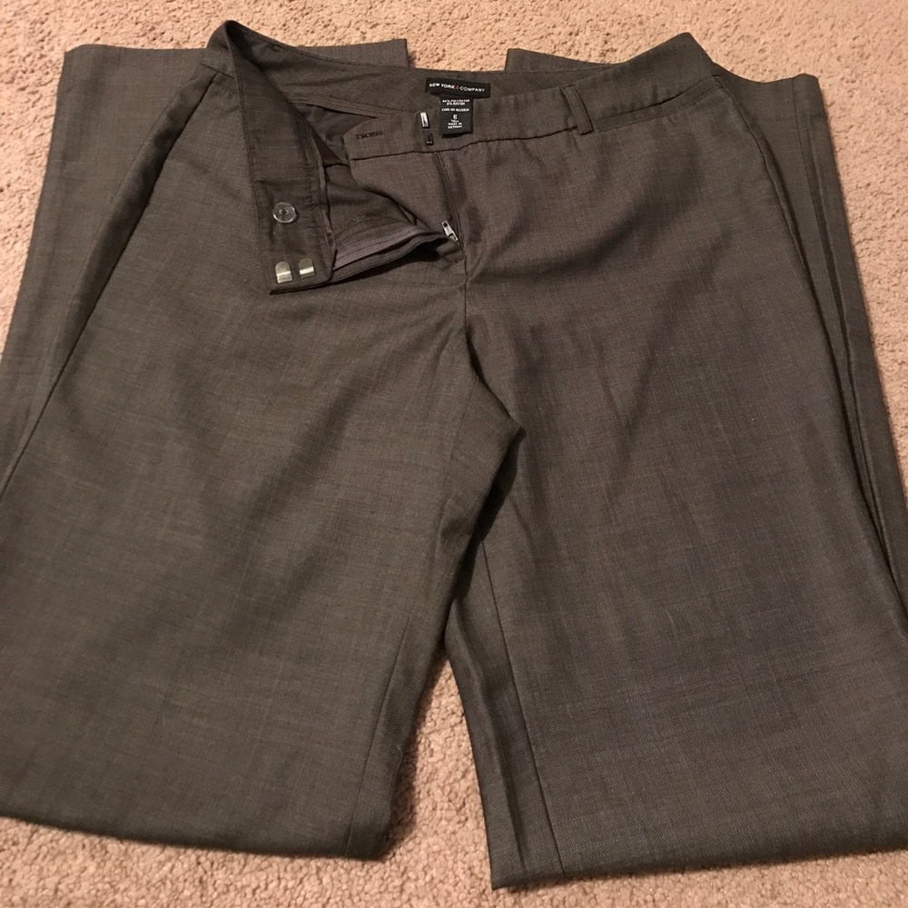Brown dress slacks